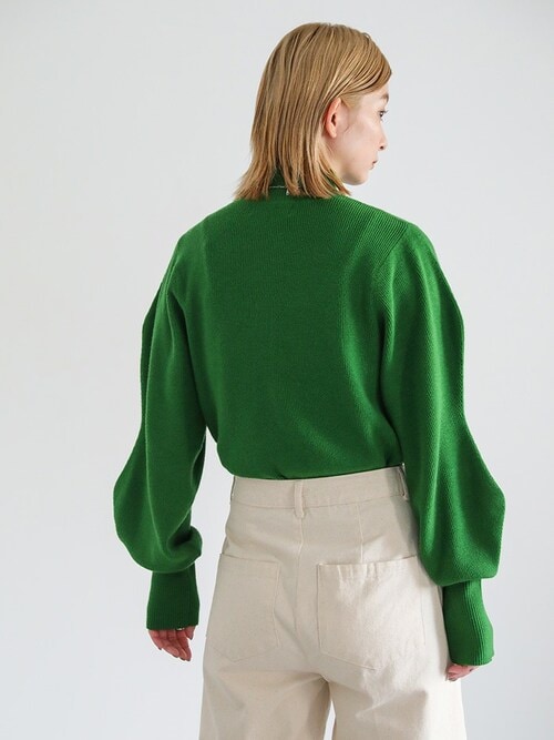 デザインスリーブニットプルオーバー（ニット/セーター）｜select MOCA