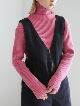 「select MOCA（セレクトモカ）のアイテム（オールインワン・サロペット）」を使った、SELECT MOCAさん（レディース・158cm）の夏コーディネート