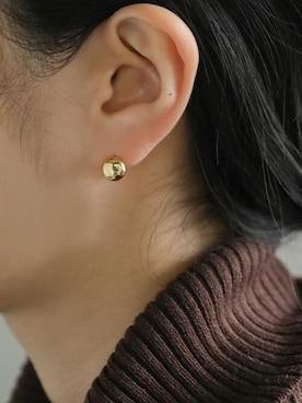 「select MOCA（セレクトモカ）の【13色展開】シンプルリブタートルニット（ニット/セーター）」を使った、SELECT MOCAさん（レディース・157cm）の冬コーディネート