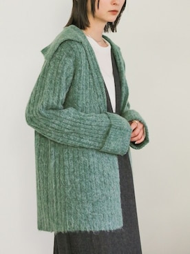 「select MOCA by son（セレクトモカバイソン）のアイテム（ジャンパースカート）」を使った、SELECT MOCAさん（レディース・158cm）の冬コーディネート