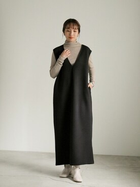 SELECT MOCAさん(レディース・159cm)の冬コーディネート