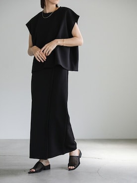 「select MOCA（セレクトモカ）のアイテム（リング）」を使った、SELECT MOCAさん（レディース・160cm）の夏コーディネート