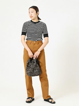 「BAGSINPROGRESS（バッグズインプログレス）のアイテム」を使った、watanabeさん（レディース・163cm）の春コーディネート