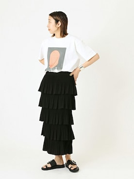 「CAMINANDO（カミナンド）のアイテム」を使った、watanabeさん（レディース・163cm）の春コーディネート