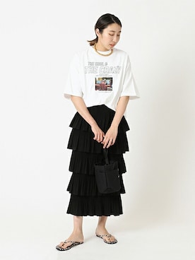 「BAGSINPROGRESS（バッグズインプログレス）のアイテム」を使った、watanabeさん（レディース・163cm）の春コーディネート