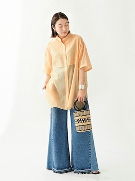 「journal standard L'essage（ジャーナルスタンダードレサージュ）のアイテム」を使った、watanabeさん（レディース・163cm）の春コーディネート