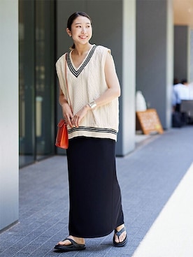 watanabeさん(レディース・163cm)の夏コーディネート