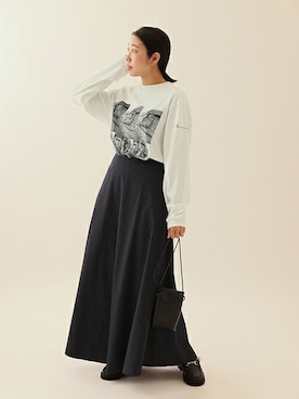 「JANESMITH（ジェーンスミス）のアイテム」を使った、watanabeさん（レディース・163cm）の夏コーディネート