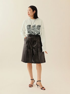 「JANESMITH（ジェーンスミス）のアイテム」を使った、watanabeさん（レディース・163cm）の夏コーディネート