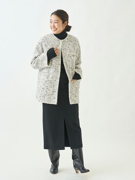 「journal standard L'essage（ジャーナルスタンダードレサージュ）のアイテム」を使った、watanabeさん（レディース・161cm）の冬コーディネート