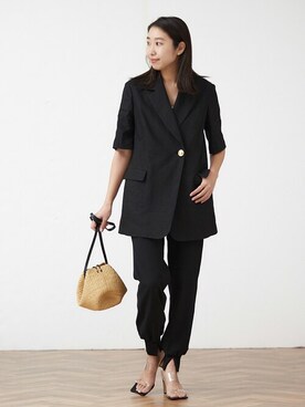 「journal standard L'essage（ジャーナルスタンダードレサージュ）のアイテム（パンツ）」を使った、watanabeさん（レディース・161cm）の春コーディネート