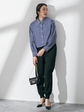 「journal standard L'essage（ジャーナルスタンダードレサージュ）のアイテム（パンツ）」を使った、watanabeさん（レディース・161cm）の夏コーディネート