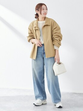「journal standard L'essage（ジャーナルスタンダードレサージュ）のアイテム（その他アウター）」を使った、watanabeさん（レディース・161cm）の春コーディネート