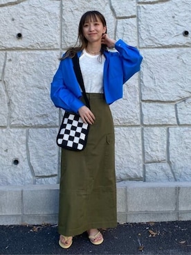 FREDY&GLOSTER stylingさん(レディース・158cm)の夏コーディネート