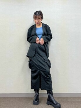 「onulsoha（オヌルソハ）のアイテム」を使った、FREDY&GLOSTER stylingさん（レディース・170cm）の秋コーディネート