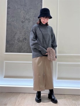 FREDY&GLOSTER stylingさん（レディース・161cm）の秋コーディネート