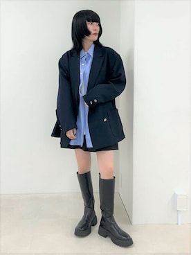 FREDY&GLOSTER stylingさん（レディース・155cm）の冬コーディネート