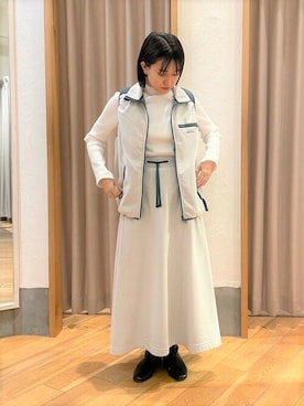 「WILD THINGS（ワイルドシングス）のアイテム（トップス）」を使った、FREDY&GLOSTER stylingさん（レディース・163cm）の冬コーディネート