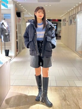 FREDY&GLOSTER stylingさん（レディース・162cm）の冬コーディネート