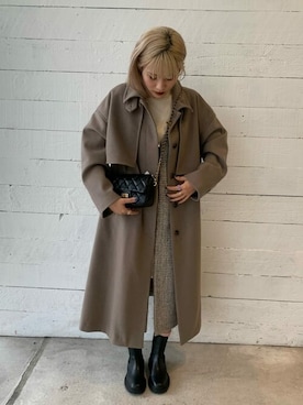 FREDY&GLOSTER stylingさん（レディース・160cm）の冬コーディネート