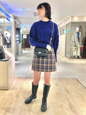 「onulsoha（オヌルソハ）のアイテム」を使った、FREDY&GLOSTER stylingさん（レディース・165cm）の冬コーディネート