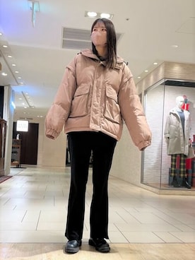 FREDY&GLOSTER stylingさん（レディース・162cm）の冬コーディネート