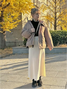 FREDY&GLOSTER stylingさん（レディース・165cm）の冬コーディネート