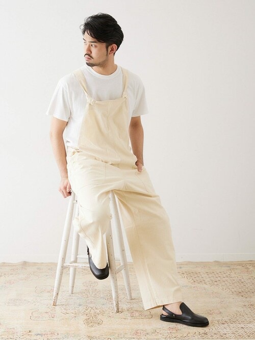 セール】【BURK / バーク】別注 サルベージオーバーオール（サロペット