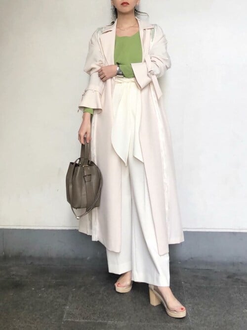 Lagunamoon Staff Lagunamoon Lagunamoonのトレンチコートを使ったコーディネート Wear