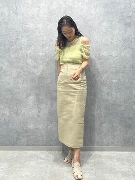 LAGUNAMOON STAFFさん(レディース・162cm)の春コーディネート