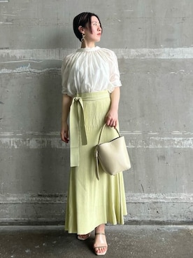 LAGUNAMOON STAFFさん（レディース・163cm）の夏コーディネート