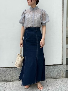 LAGUNAMOON STAFFさん（レディース・163cm）の夏コーディネート