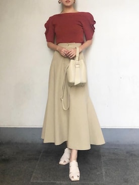 LAGUNAMOON STAFFさん(レディース・160cm)の夏コーディネート