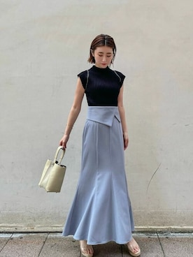 LAGUNAMOON STAFFさん（レディース・154cm）の夏コーディネート