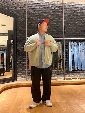 「アイテム（カーディガン/ボレロ）」を使った、DAISUKEさん（メンズ・174cm）の夏コーディネート