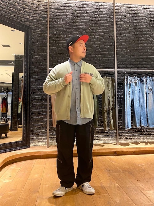ヒステリックグラマー BAD ASS MAMA編込 カーディガン BAD ASS MAMA編込 カーディガン|HYSTERIC GLAMOUR MEN