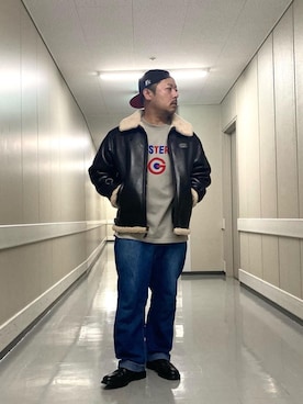 「HYSTERIC GLAMOUR（ヒステリックグラマー）のアイテム」を使った、DAISUKEさん（メンズ・174cm）の秋コーディネート