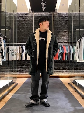 DAISUKEさん（メンズ・174cm）の冬コーディネート