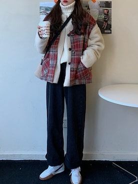 TeddyShopさん(レディース・158cm)の冬コーディネート