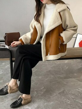 TeddyShopさん(レディース・158cm)の冬コーディネート