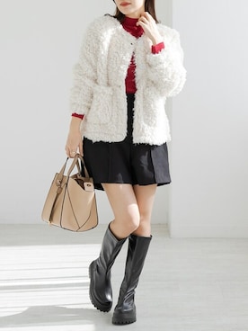 TeddyShopさん（レディース・158cm）の冬コーディネート