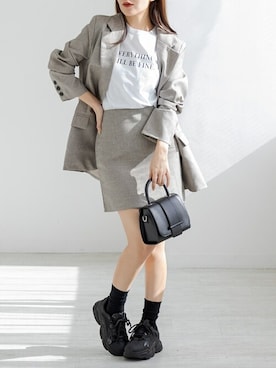 TeddyShopさん（レディース・158cm）の冬コーディネート