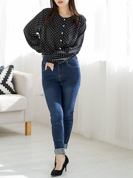 TeddyShopさん（レディース・158cm）の冬コーディネート