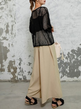 TeddyShopさん（レディース・158cm）の夏コーディネート