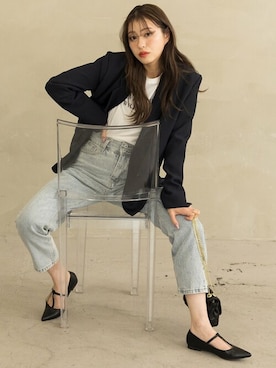 「DAY CLOSET（デイ クローゼット）のアイテム」を使った、TeddyShopさん（レディース・158cm）の秋コーディネート