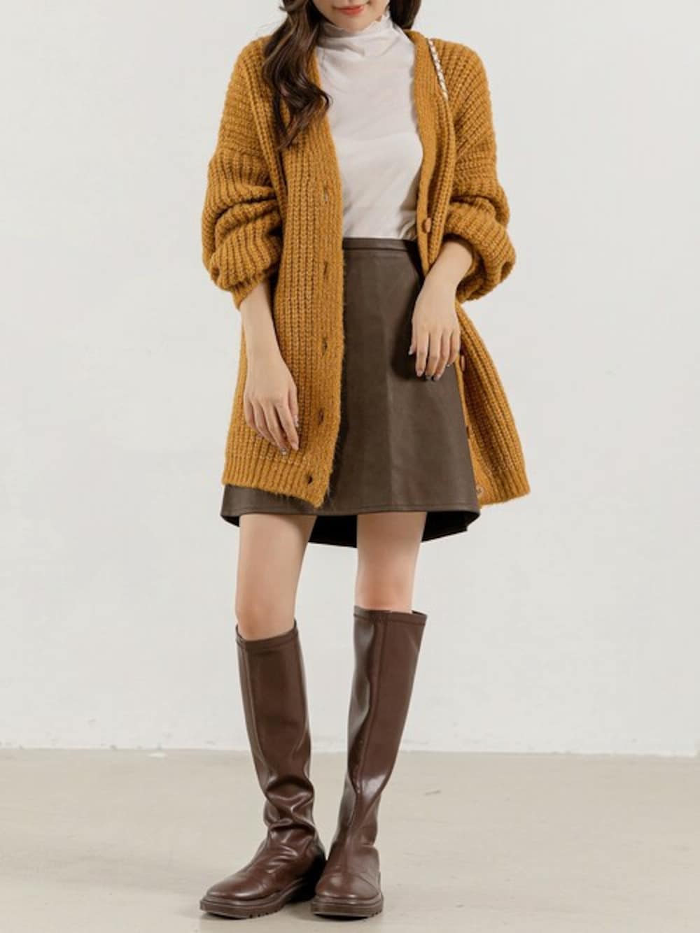 レディース ドロップスリーブルーズニットカーディガン DAY CLOSET カーディガン レディース ドロップスリーブルーズ
