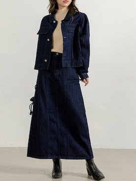 「DAY CLOSET（デイ クローゼット）のアイテム（セットアップ）」を使った、TeddyShopさん（レディース・156cm）の秋コーディネート