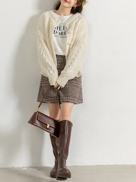 TeddyShopさん(レディース・156cm)の冬コーディネート