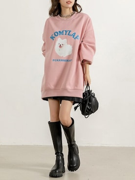 TeddyShopさん（レディース・155cm）の冬コーディネート