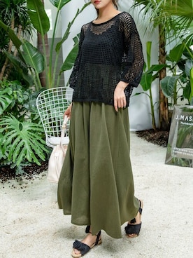 TeddyShopさん（レディース・158cm）の夏コーディネート